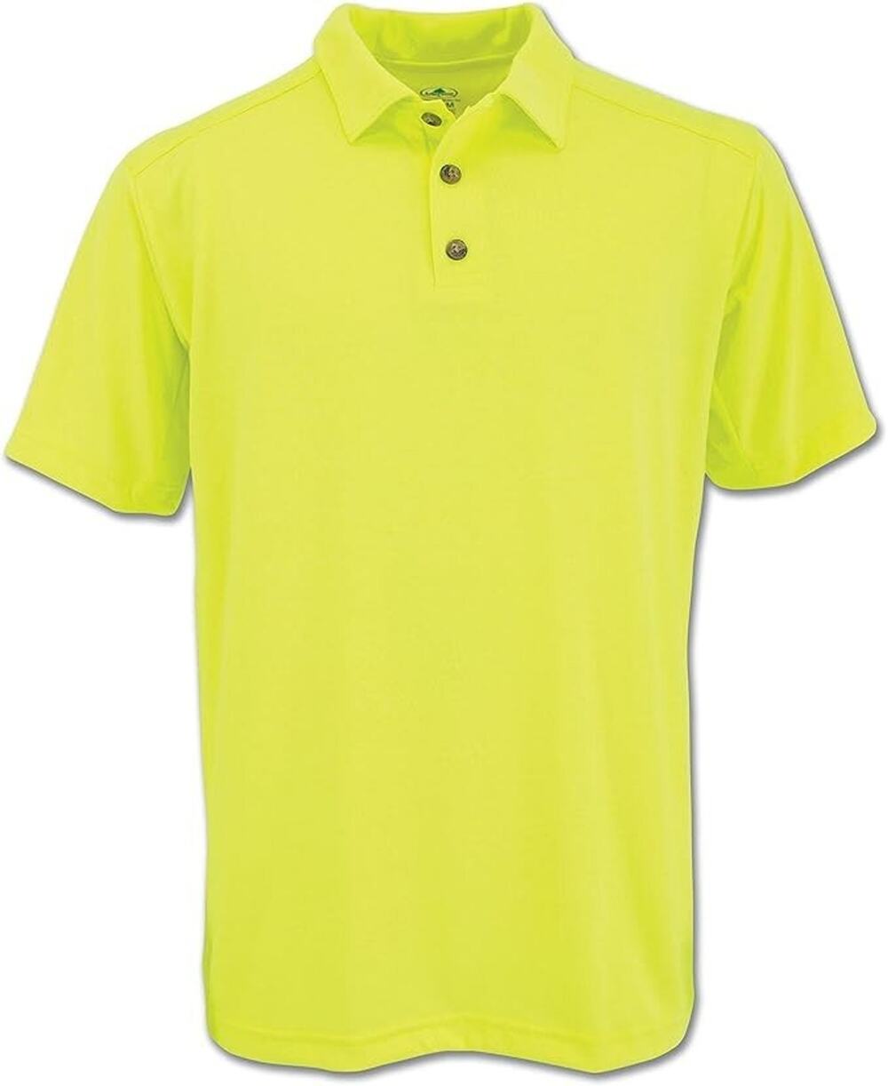 Arborwear Men's 706515 Tech Polo Shirt, Safety Yellow - Medium